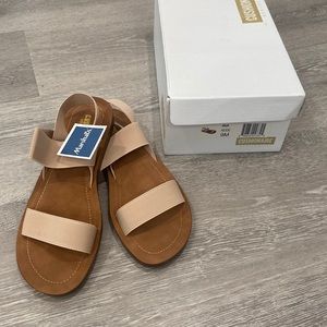 never worn sandals